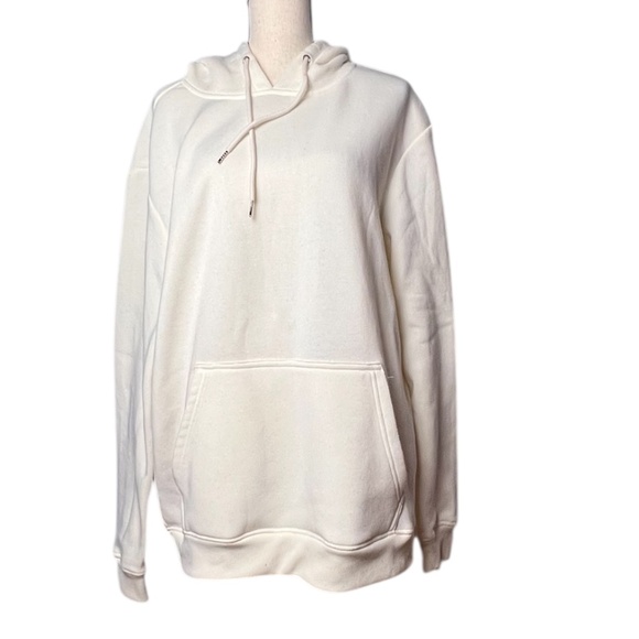 Rudolph Sportswear Cream Hoodie XL Made in China Cotton Blend Unisex Pre-owned - Picture 1 of 6